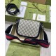Replica Borsa mini Gucci Horsebit 1955 GG 658574 blu scuro