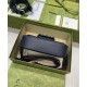Replica Borsa mini Gucci Horsebit 1955 GG 658574 blu scuro