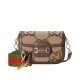Replica Borsa mini GG jumbo Gucci Horsebit 1955 658574 Marrone