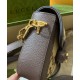 Replica Borsa mini GG jumbo Gucci Horsebit 1955 658574 Marrone
