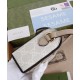Replica Borsa mini Gucci Horsebit 1955 699296 Crema