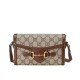 Replica Borsa mini Gucci Horsebit 1955 699296 Marrone
