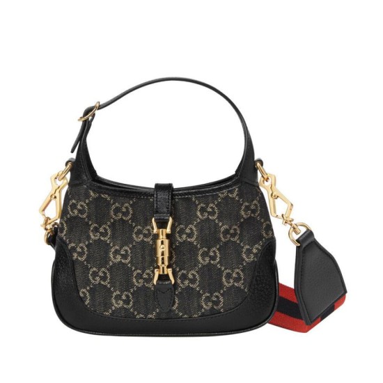 Replica Gucci Jackie 1961 Mini Borsa A Tracolla 685127 Nera