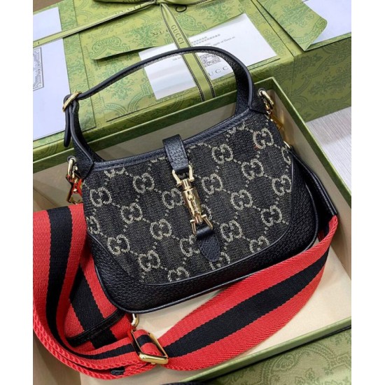 Replica Gucci Jackie 1961 Mini Borsa A Tracolla 685127 Nera