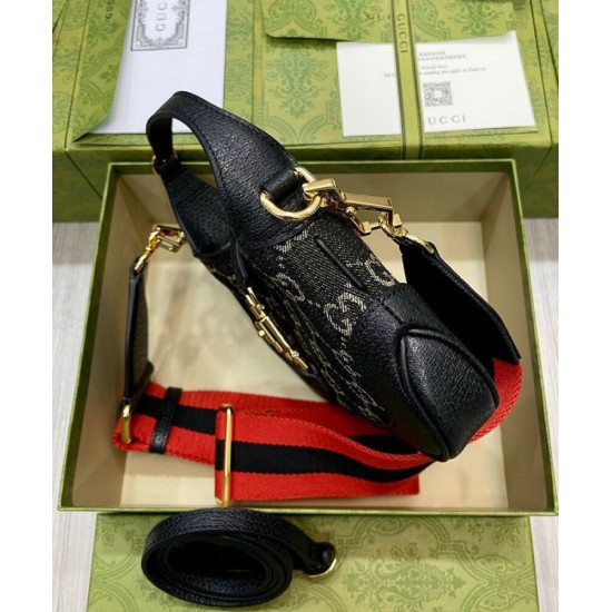 Replica Gucci Jackie 1961 Mini Borsa A Tracolla 685127 Nera