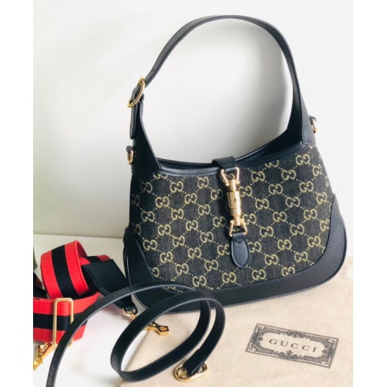 Replica Borsa a tracolla piccola Gucci Jackie 1961 678843 nera Replica Borsa a tracolla piccola Gucci Jackie 1961 678843 nera