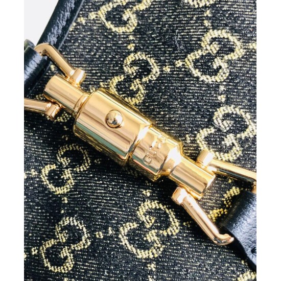 Replica Borsa a tracolla piccola Gucci Jackie 1961 678843 nera Replica Borsa a tracolla piccola Gucci Jackie 1961 678843 nera