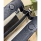 Replica Borsa a tracolla piccola Gucci Ophidia GG 503877 blu scuro