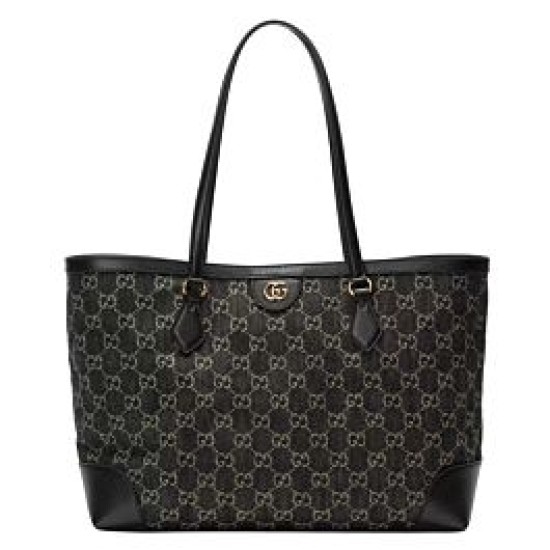 Replica Gucci Ophidia Tote Media Con Web 631685 Nero