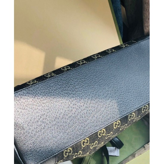 Replica Gucci Ophidia Tote Media Con Web 631685 Nero