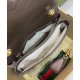Replica Borsa A Tracolla Media Gucci Con Incastro Rotondo G 699210 Caffè Scuro