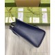 Replica Borsa Gucci Small Tote Con Incastro G 659983 Blu Scuro