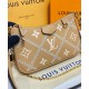 Replica Louis Vuitton Easy Pouch On Strap M81137 Albicocca