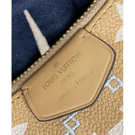 Replica Louis Vuitton Easy Pouch On Strap M81137 Albicocca