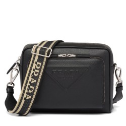 Replica Borsa a Spalla Prada Pelle Saffiano 2VH152 Nera