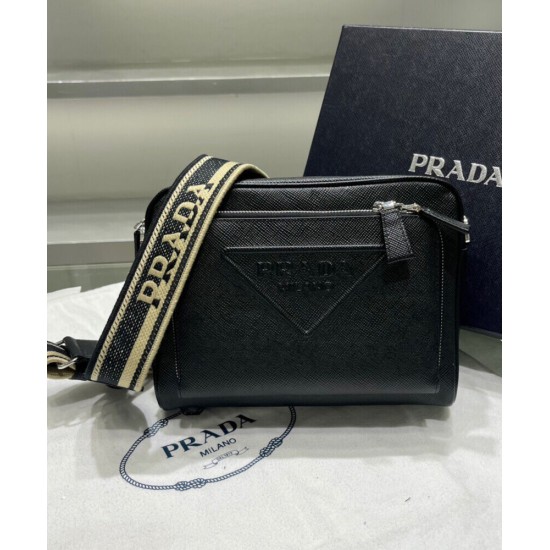 Replica Borsa a Spalla Prada Pelle Saffiano 2VH152 Nera Replica Borsa a Spalla Prada Pelle Saffiano 2VH152 Nera