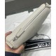 Replica Borsa Triangolo Prada Saffiano Crema