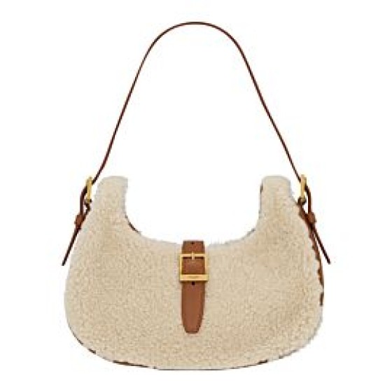 Replica Borsa Hobo YSL Saint Laurent Le Fermoir Shearling Merino 672615 Crema Replica Borsa Hobo YSL Saint Laurent Le Fermoir Shearling Merino 672615 Crema