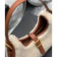 Replica Borsa Hobo YSL Saint Laurent Le Fermoir Shearling Merino 672615 Crema Replica Borsa Hobo YSL Saint Laurent Le Fermoir Shearling Merino 672615 Crema