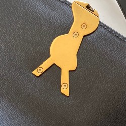Replica YSL Saint Laurent Solferino Small Satchel Box Saint Laurent Pelle Crema