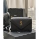 Replica YSL Saint Laurent Gaby Satchel Pelle Di Agnello Trapuntata Nera