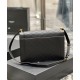 Replica YSL Saint Laurent Gaby Satchel Pelle Di Agnello Trapuntata Nera