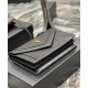 Replica YSL Saint Laurent Gaby Satchel Pelle Di Agnello Trapuntata Nera