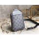 Replica Borsa a tracolla da esterno Louis Vuitton Taiga M30833