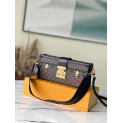 Replica Louis Vuitton Petite Malle East West Monogram Canvas M46120