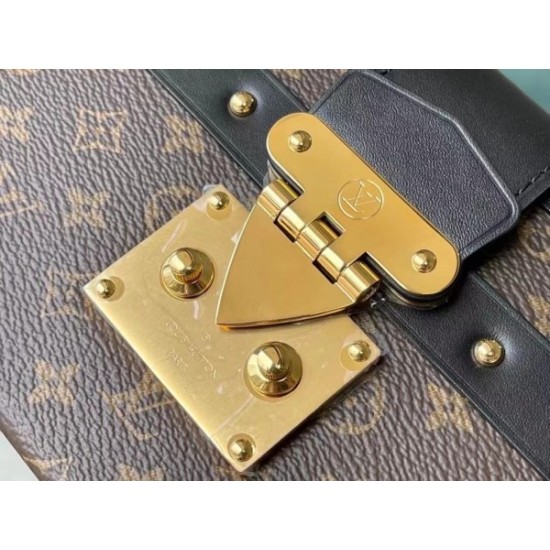 Replica Louis Vuitton Petite Malle East West Monogram Canvas M46120