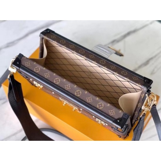Replica Louis Vuitton Petite Malle East West Monogram Canvas M46120