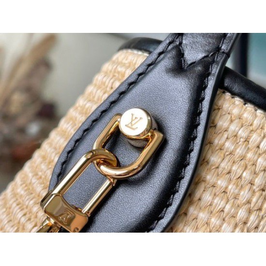 Replica Borsa a secchiello Louis Vuitton Petit Rafia M59961