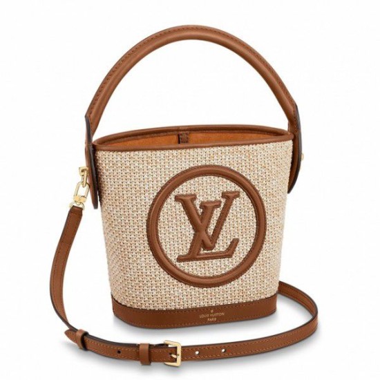 Replica Borsa a secchiello Louis Vuitton Petit Rafia M59962
