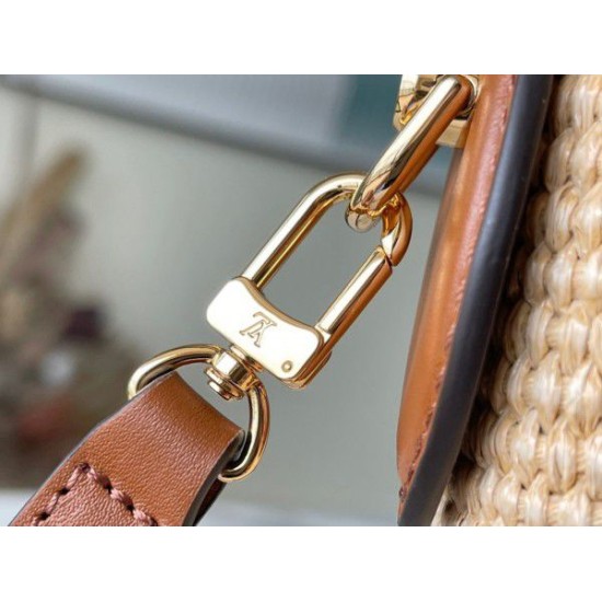 Replica Borsa a secchiello Louis Vuitton Petit Rafia M59962