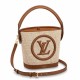 Replica Borsa a secchiello Louis Vuitton Petit Rafia M59962
