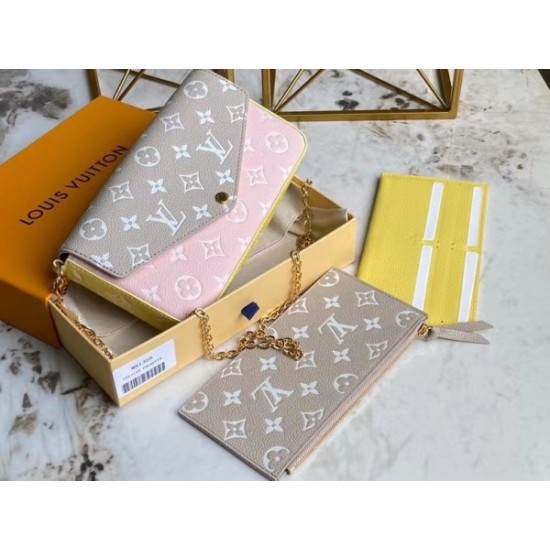 Replica Louis Vuitton Felicie Pochette Multicolor Monogram Empreinte M81359