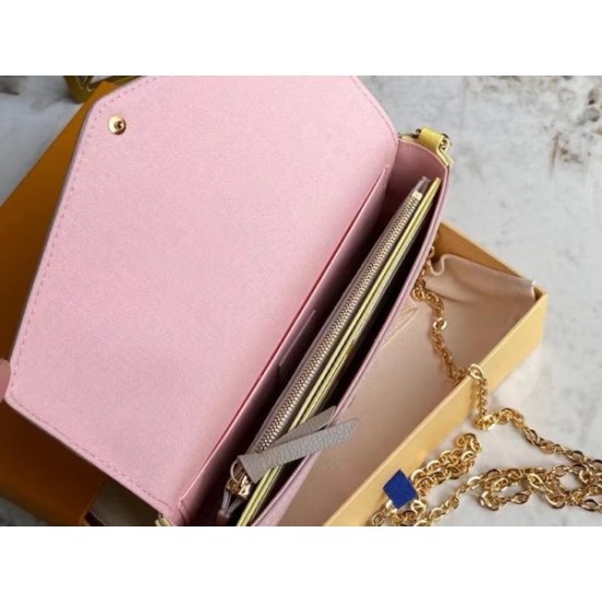 Replica Louis Vuitton Felicie Pochette Multicolor Monogram Empreinte M81359