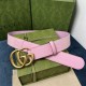 Replica Cintura larga Gucci GG Marmont 400593 40mm Rosa