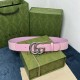 Replica Cintura larga Gucci GG Marmont 400593 40mm Rosa