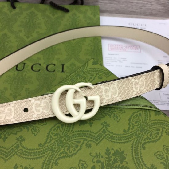 Replica Cintura sottile Gucci GG Marmont 409417 20mm