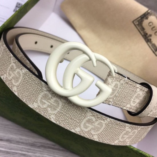 Replica Cintura sottile Gucci GG Marmont 409417 20mm
