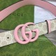 Replica Cintura larga Gucci GG Marmont 400593 40mm Rosa
