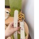 Replica Cintura sottile Gucci GG Marmont 625839 30mm Oro