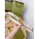 Replica Cintura sottile Gucci GG Marmont 625839 30mm Oro