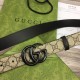 Replica Cintura sottile Gucci GG Marmont 414516 Marrone