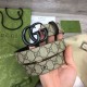 Replica Cintura sottile Gucci GG Marmont 414516 Marrone