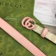 Replica Cintura sottile Gucci GG Marmont 409417 20mm