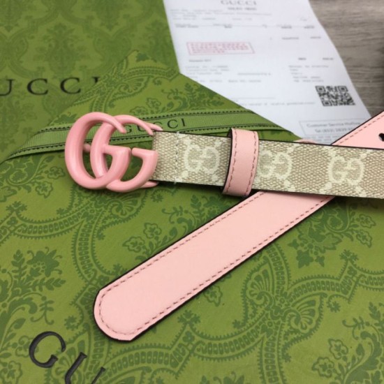 Replica Cintura sottile Gucci GG Marmont 409417 20mm