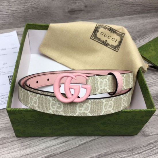 Replica Cintura sottile Gucci GG Marmont 409417 20mm