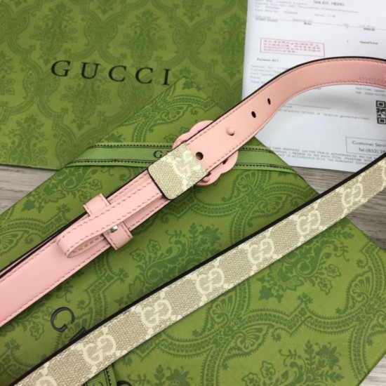 Replica Cintura sottile Gucci GG Marmont 409417 20mm